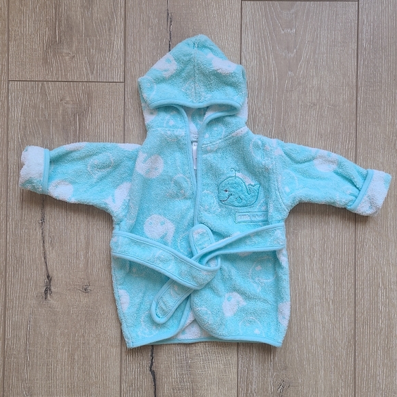 Koala Kids Other - (3/$15) Koala Kids Blue Whale Baby Robe